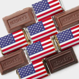 American Flag Hershey's Miniatures
