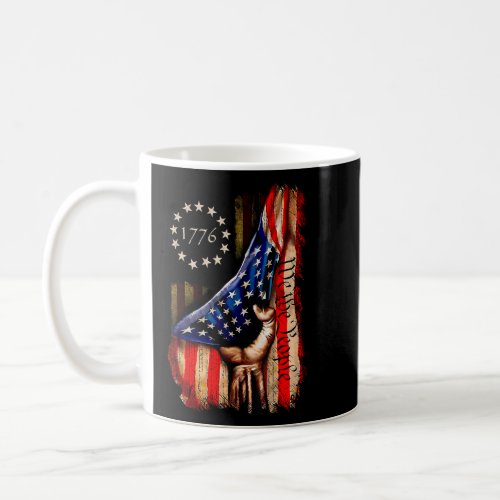 American Flag History 1776 We The People Independe Coffee Mug