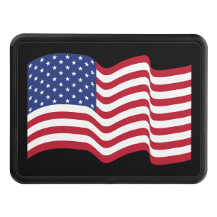American Flag Hitch Cover