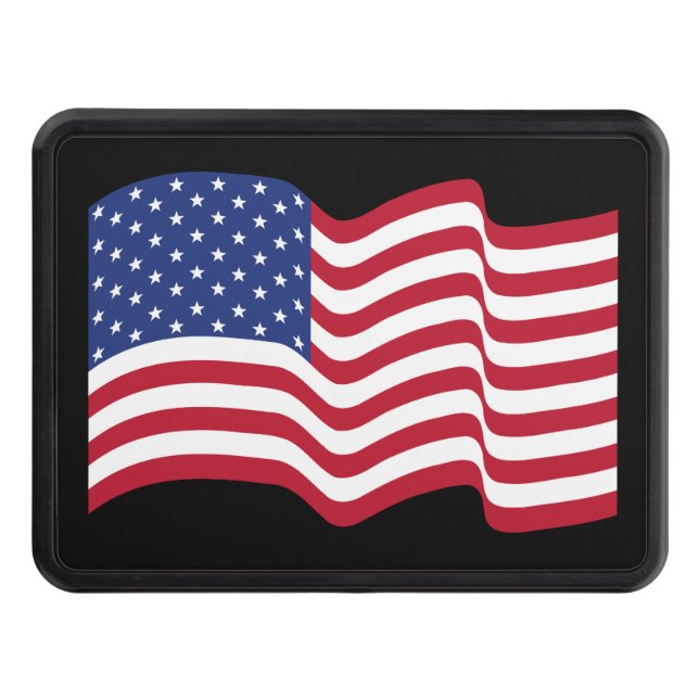 American Flag Hitch Cover (Front)