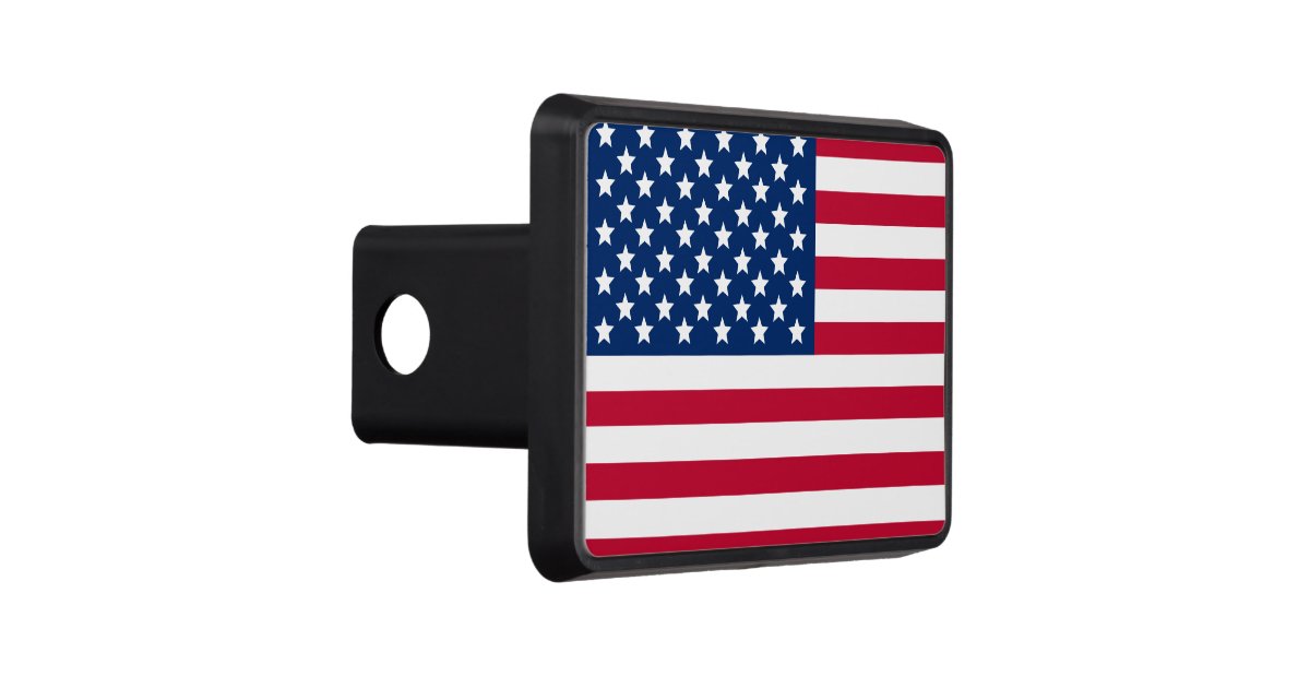American Flag Hitch Cover Zazzle