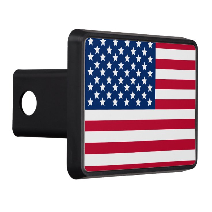 American Flag Hitch Cover Zazzle