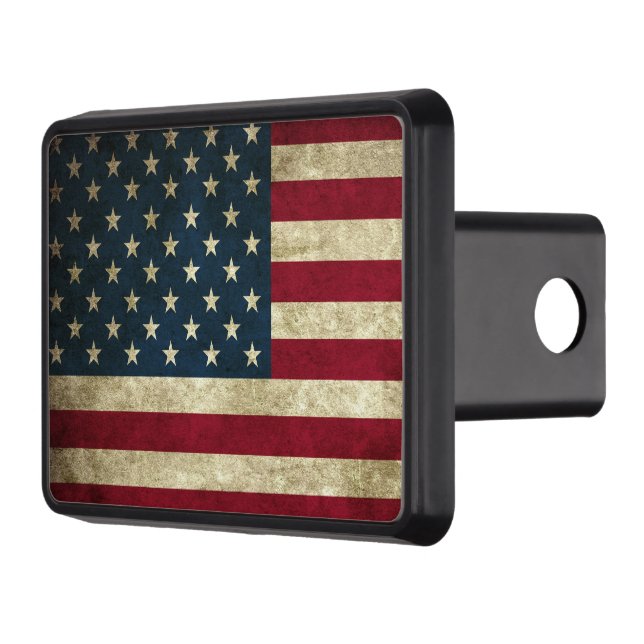 American Flag Hitch Cover (Left)