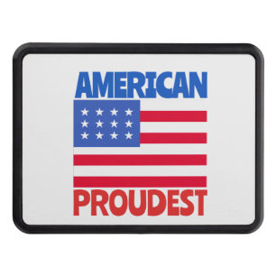 American Flag Hitch Cover