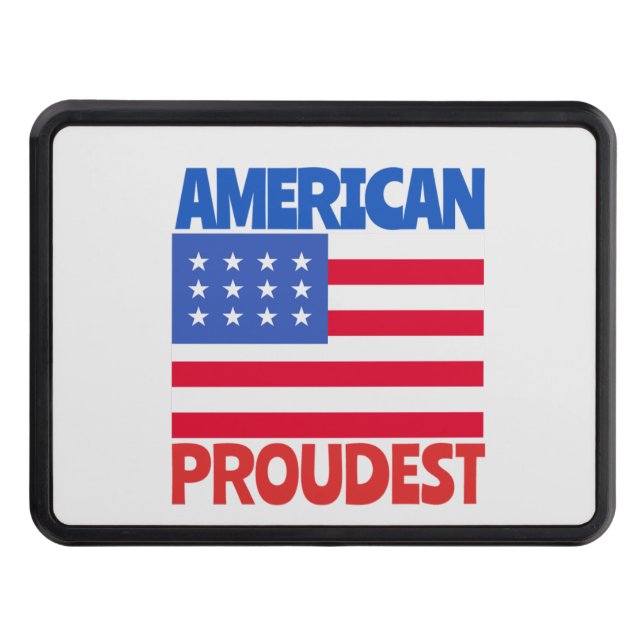 American Flag  Hitch Cover (Front)