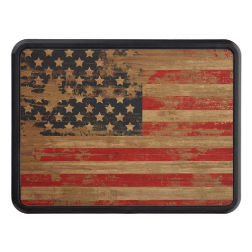 American Flag Hitch Cover