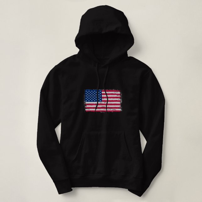 American Flag Hoodie (Design Front)