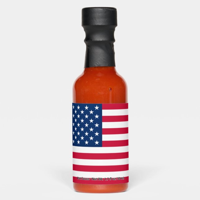 American Flag Hot Sauces USA (Front)
