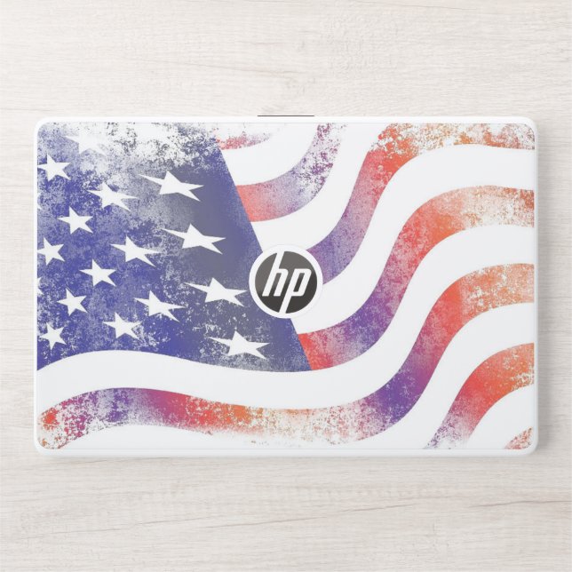 American Flag  HP Laptop Skin (Front)