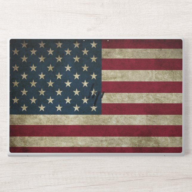 American Flag HP Laptop Skin (Front)