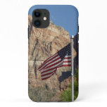 American Flag in Zion National Park I iPhone 11 Case