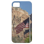 American Flag in Zion National Park I iPhone SE/5/5s Case