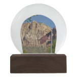 American Flag in Zion National Park I Snow Globe