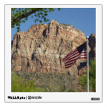 American Flag in Zion National Park I Wall Sticker
