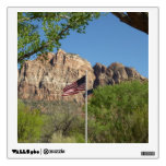 American Flag in Zion National Park II Wall Sticker