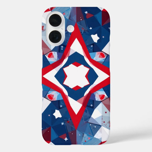 American flag inspired  Case-Mate iPhone case (Back)