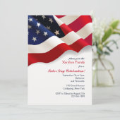 American Flag Invitation | Zazzle