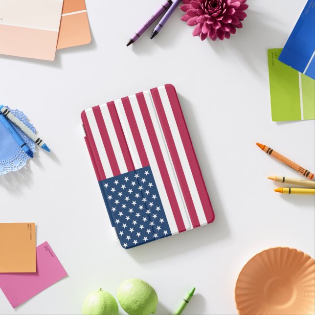 American flag iPad mini cover (In Situ)