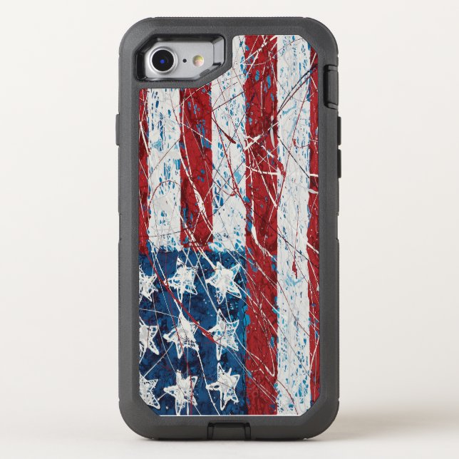 American Flag iPhone 7/8 Case (Back)
