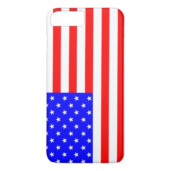 American Flag Iphone 7 Plus Case by suncookiez at Zazzle