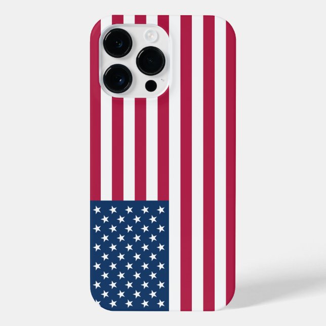 American flag iPhone case (Back)