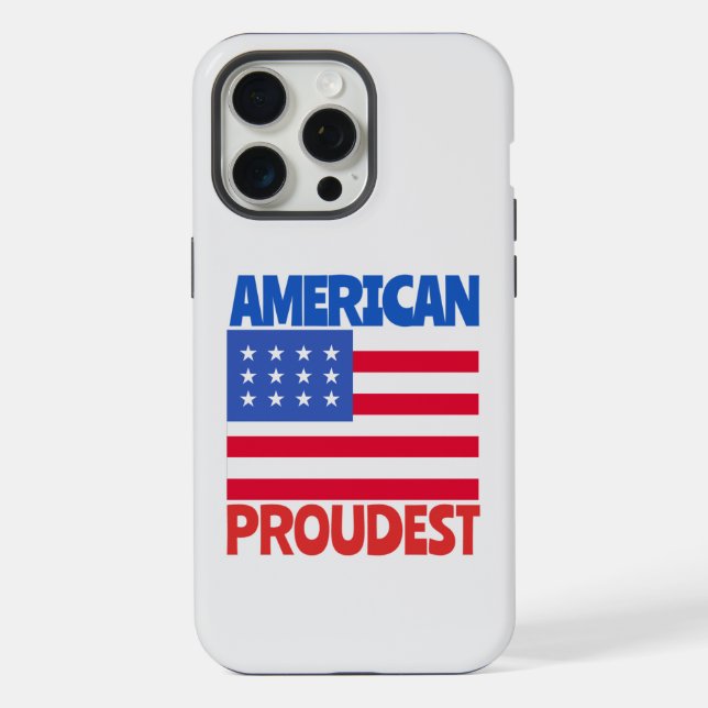 American Flag  iPhone Case (Back)
