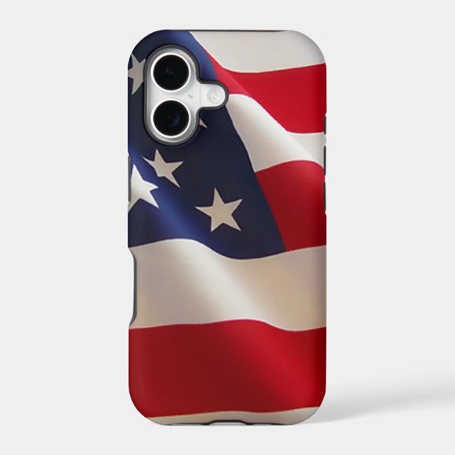 American Flag Iphone Case (Back)