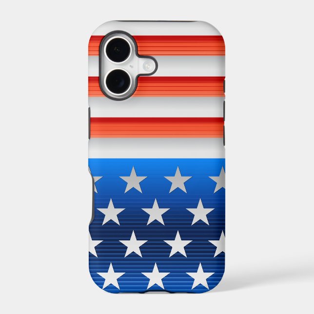 American Flag Iphone Case (Back)