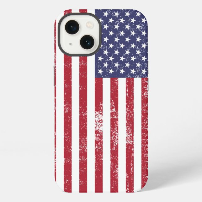 American Flag Iphone Case (Back)