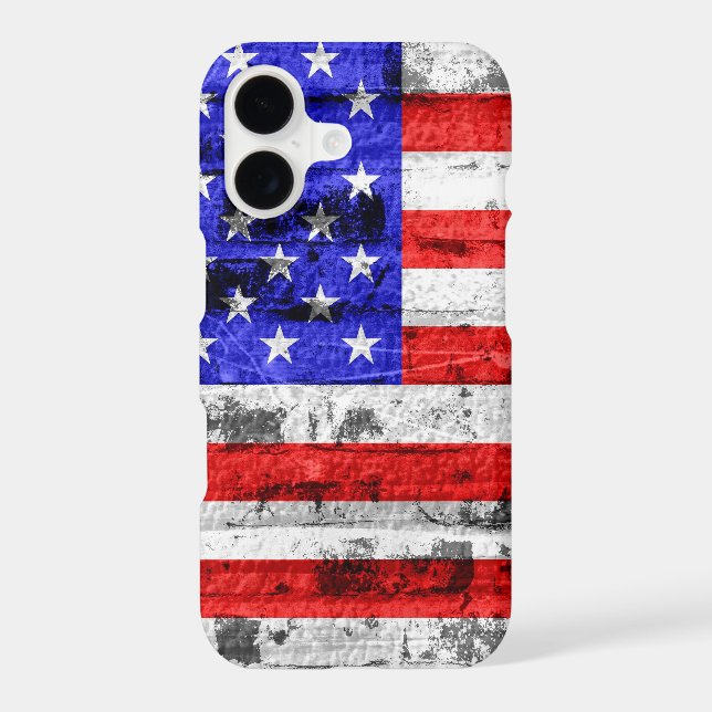 American Flag Iphone Case (Back)