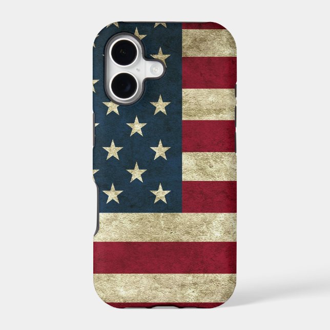 American Flag Iphone Case (Back)
