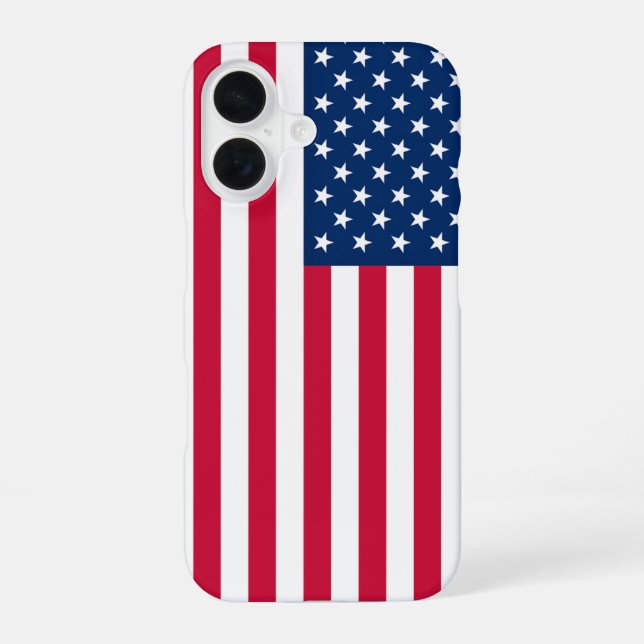 American Flag iPhone Case Patriotic (Back)