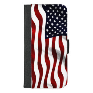 American Flag iPhone 8/7 Plus Wallet Case