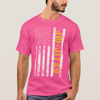 American Flag Jiu Jitsu T-Shirt