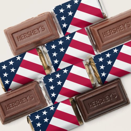 American Flag July 4th Hershey's Miniatures