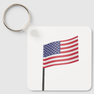 American flag keychain