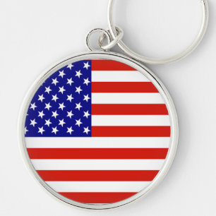 AMERICAN FLAG KEYCHAIN