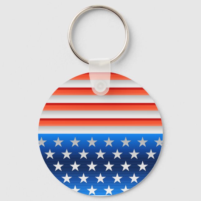 American Flag Keychain (Front)