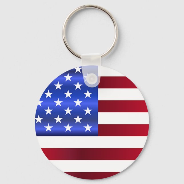 American Flag Keychain (Front)