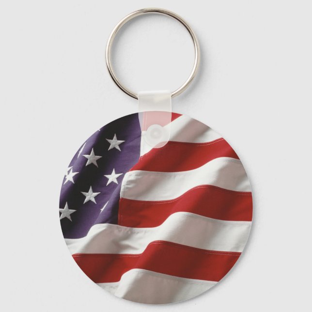 American Flag Keychain (Front)