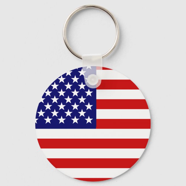 American flag keychain (Front)