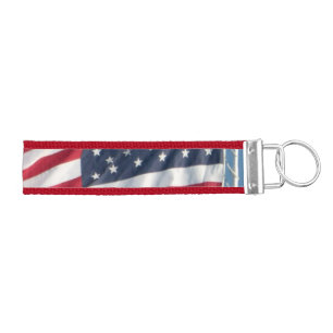 American Flag Keychain