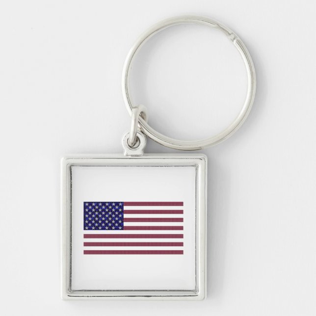 American Flag Keychain (Front)
