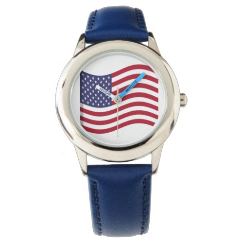 American Flag Kids Watch