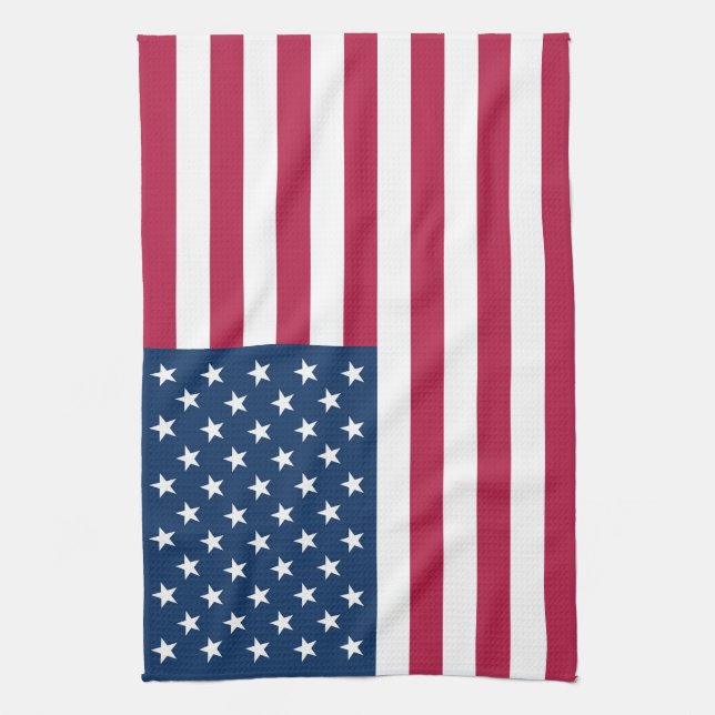 American flag kitchen towel (Vertical)