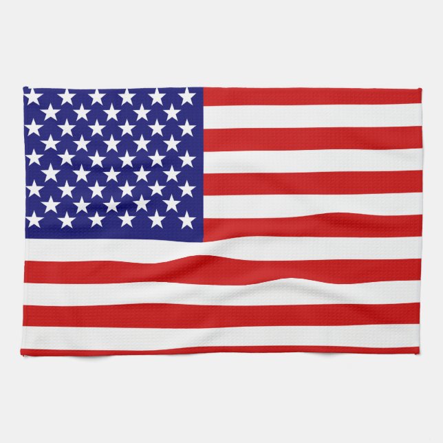 American flag kitchen towel (Horizontal)
