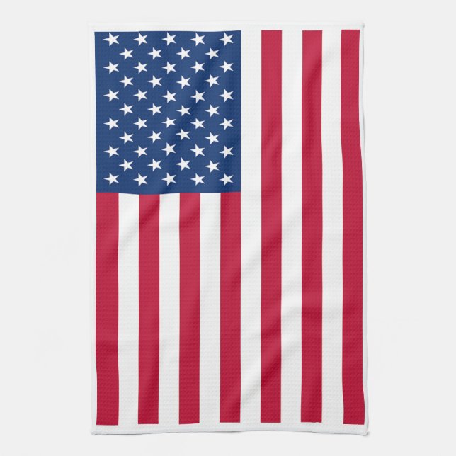 American Flag Kitchen Towel (Vertical)