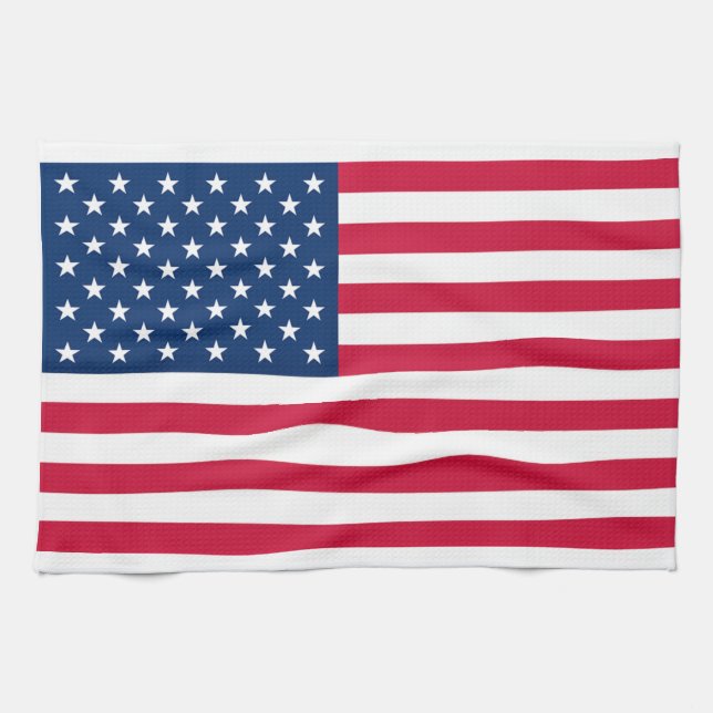 American Flag Kitchen Towel (Horizontal)
