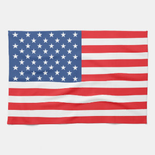 American Flag Kitchen Towel