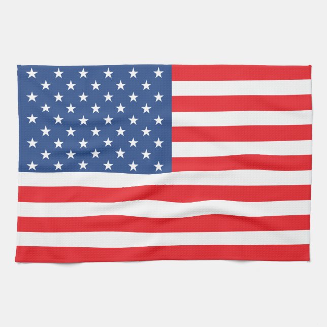 American Flag Kitchen Towel (Horizontal)